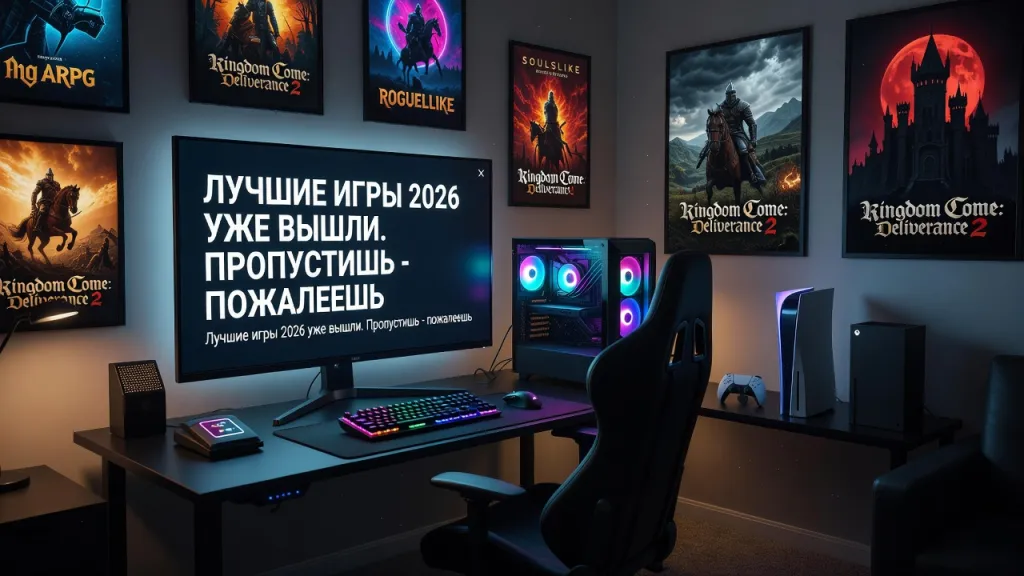 Лучшие игры 2026 уже вышли. Пропустишь - пожалеешь
