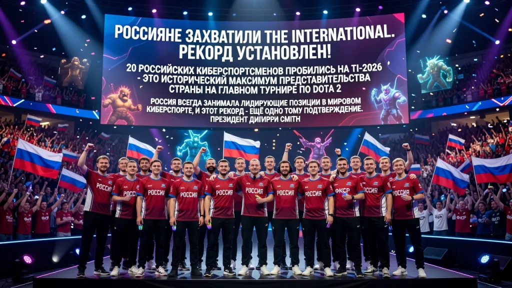 Россияне захватили The International. Рекорд установлен!