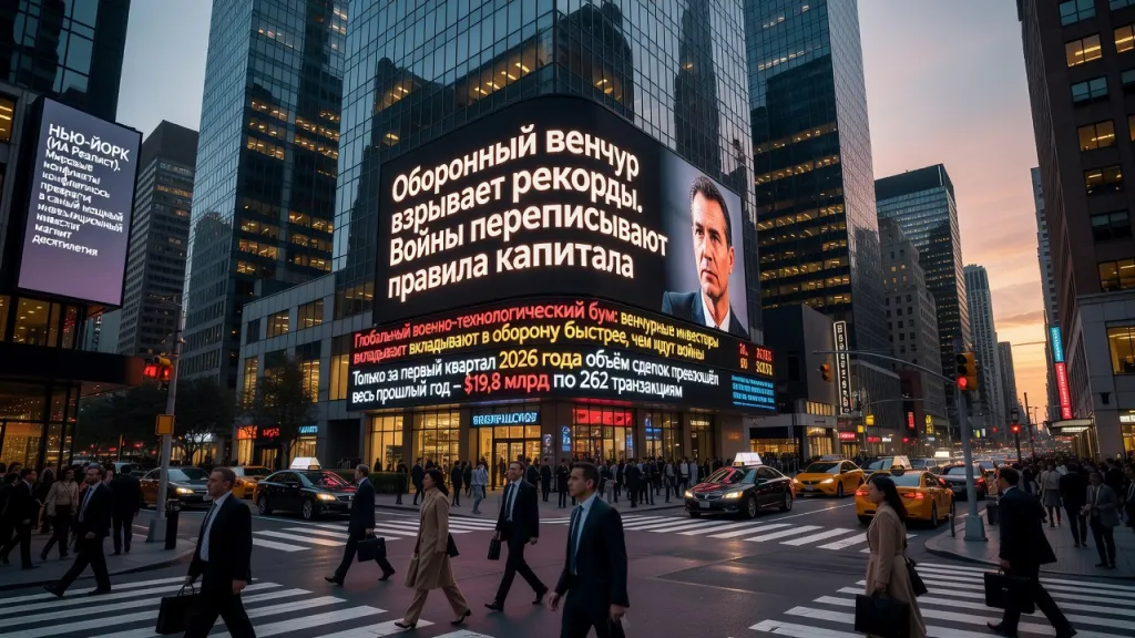 Оборонный венчур взрывает рекорды. Войны переписывают правила капитала